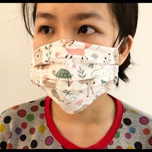 Handmade Face Mask 100% cotton. Made in USA